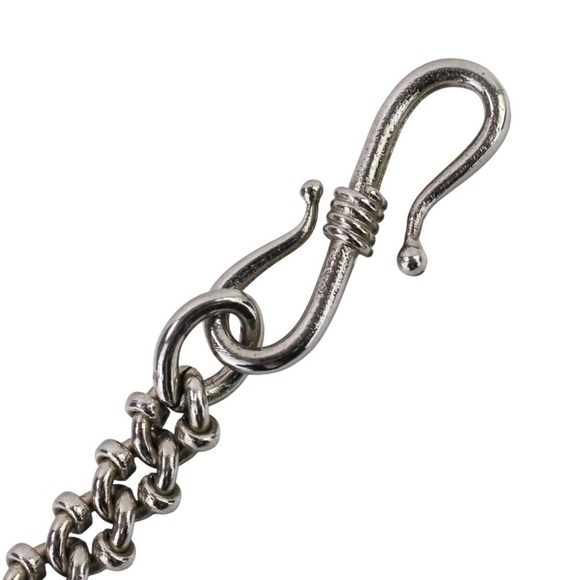 CHANEL White Logo Necklace - Picture 11 of 16